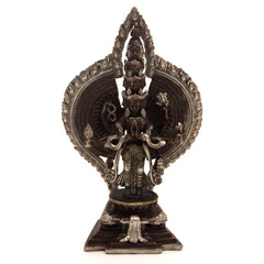 Copper Avalokiteshwara Statue-Buddhism-Siesta Crafts