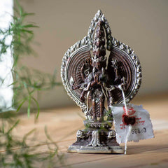 Copper Avalokiteshwara Statue-Buddhism-Siesta Crafts