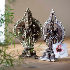 Copper Avalokiteshwara Statue-Buddhism-Siesta Crafts