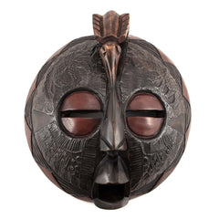 Artisan Ghanaian Mask No.1-Home Décor-Siesta Crafts