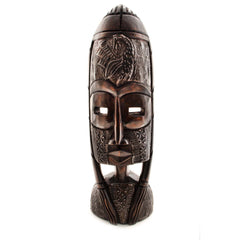 Artisan Ghanaian Mask No.2-Home Décor-Siesta Crafts