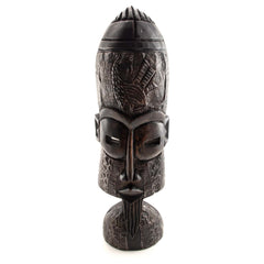 Artisan Ghanaian Mask No.2-Home Décor-Siesta Crafts