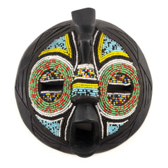 Artisan Ghanaian Mask No.9-Home Décor-Siesta Crafts