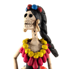 Calavera in a Boat-Ornaments & Figurines-Siesta Crafts