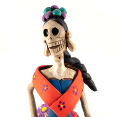 Calavera in a Boat-Ornaments & Figurines-Siesta Crafts