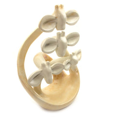 Soapstone Giraffe Knot Carving No.17-Home Décor-Siesta Crafts