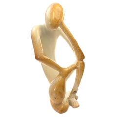 Giant Soapstone Thinking Man Statue No.13-Home Décor-Siesta Crafts