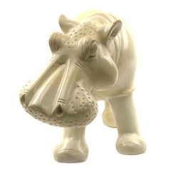 Giant Soapstone Hippo Statue No.19-Home Décor-Siesta Crafts