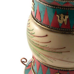 Special Standing Prayer Wheel No.325-Buddhism-Siesta Crafts