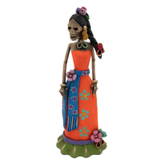 Medium Catrina Ceramic No.39-Ornaments & Figurines-Siesta Crafts
