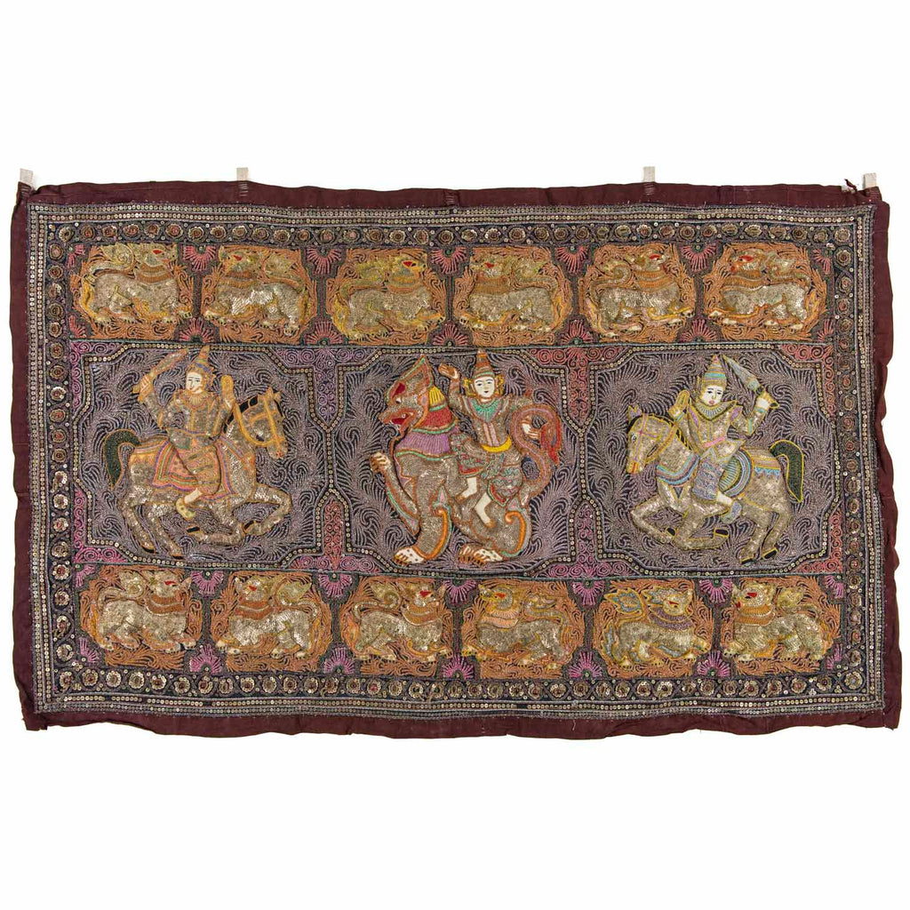 Vintage Kalaga Artwork No.8-Home Décor-Siesta Crafts