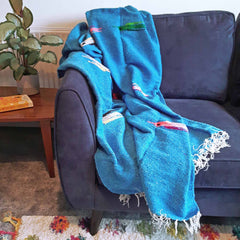 Mexican Bird Blanket-Textiles-Siesta Crafts