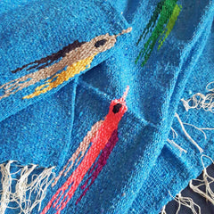 Mexican Bird Blanket-Textiles-Siesta Crafts
