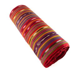 Handwoven Guatemalan Jaspe Fabric-Textiles-Siesta Crafts