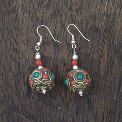 Ball Earrings-Earrings-Siesta Crafts