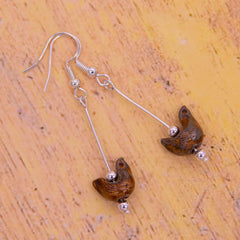 Chick Earrings-Earrings-Siesta Crafts