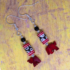 Elephant Earrings-Earrings-Siesta Crafts