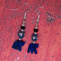Elephant Earrings-Earrings-Siesta Crafts