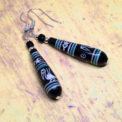 Night Flight Earrings-Earrings-Siesta Crafts