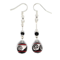 Yin Wave Earrings-Earrings-Siesta Crafts