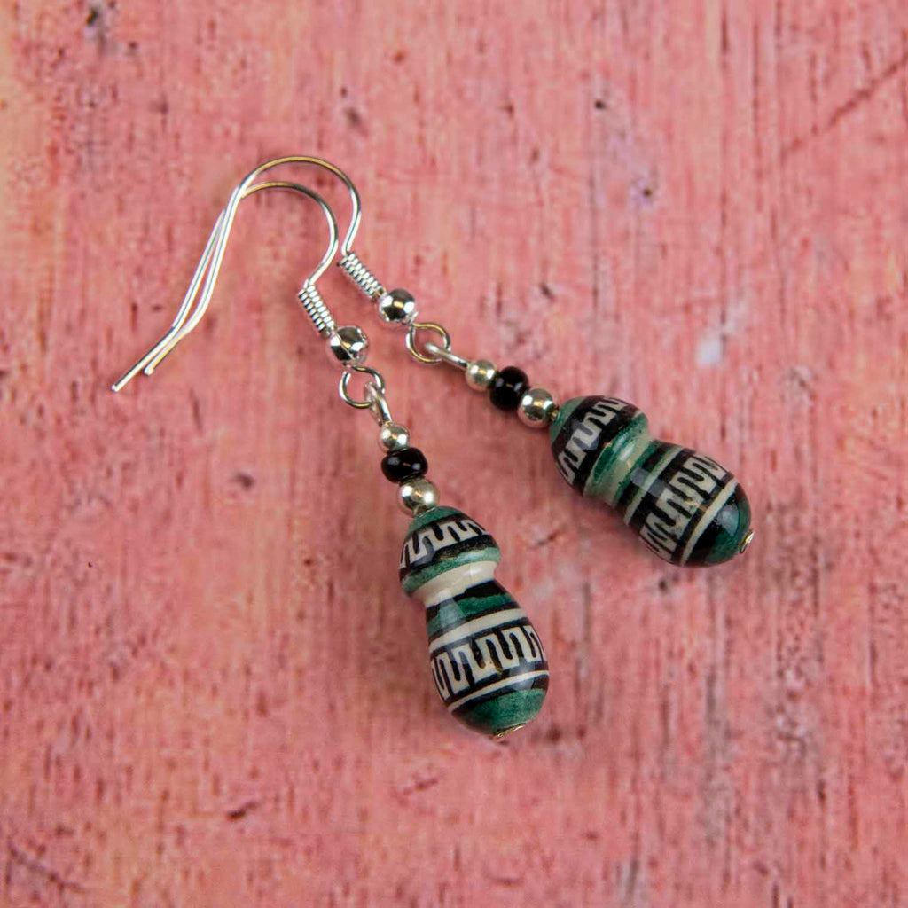 Mushroom Earrings-Earrings-Siesta Crafts