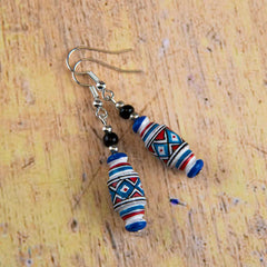 Santorini Earrings-Earrings-Siesta Crafts