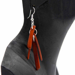 Tagua Cluster Earrings-Earrings-Siesta Crafts