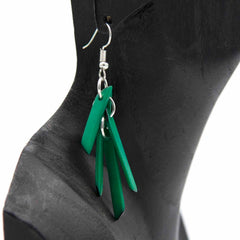 Tagua Cluster Earrings-Earrings-Siesta Crafts
