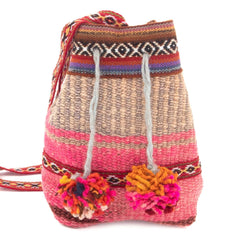 Sheepswool Drawstring Bag-Bags & Purses-Siesta Crafts