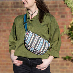 Half Moon Gheri Bag-Bags & Purses-Siesta Crafts