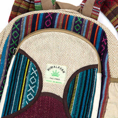 Cotton Nettle and Hemp Backpack-Bags & Purses-Siesta Crafts