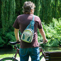 Cycle Crossbody Bag-Bags & Purses-Siesta Crafts