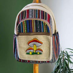 Mushroom Backpack-Bags & Purses-Siesta Crafts