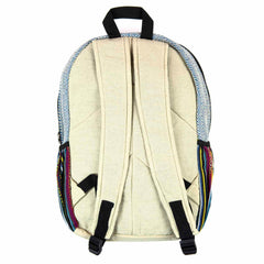 Hemp And Gheri Large Backpack-Bags & Purses-Siesta Crafts