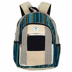 Hemp And Gheri Large Backpack-Bags & Purses-Siesta Crafts