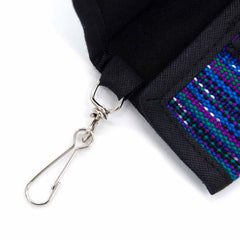 Coin and Key Wallet Jaspe Fabric-Bags & Purses-Siesta Crafts