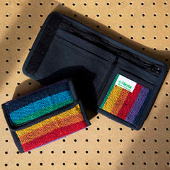 Gheri Rainbow Wallet-Bags & Purses-Siesta Crafts
