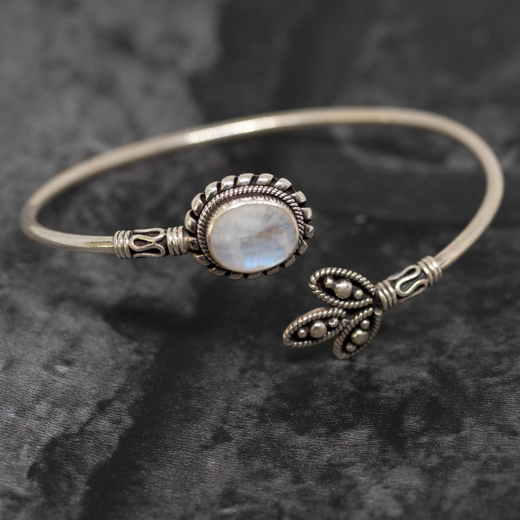 Nepalese Silver Bracelet No.9-Bracelets & Wristbands-Siesta Crafts
