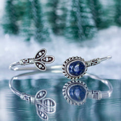 Nepalese Silver Bracelet No.9-Bracelets & Wristbands-Siesta Crafts