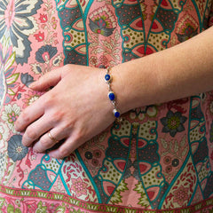 Nepalese Silver Bracelet No.13-Bracelets & Wristbands-Siesta Crafts