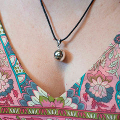 Small Musical Ball Pendant-Necklaces & Pendants-Siesta Crafts