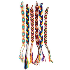 Nepalese Friendship Bracelet - Long-Bracelets & Wristbands-Siesta Crafts