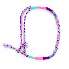 Thai Zigzag Friendship Bracelet-Bracelets & Wristbands-Siesta Crafts