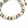 Bone Bead Bracelet - White-Bracelets & Wristbands-Siesta Crafts
