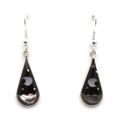 Stellar Teardrop Earrings-Earrings-Siesta Crafts