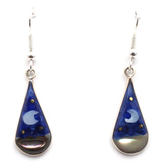 Stellar Teardrop Earrings-Earrings-Siesta Crafts