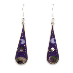 Stellar Large Teardrop Earrings-Earrings-Siesta Crafts