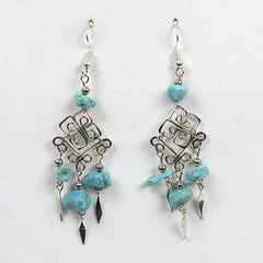 Geometric Earrings-Earrings-Siesta Crafts