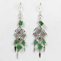 Geometric Earrings-Earrings-Siesta Crafts
