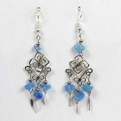 Geometric Earrings-Earrings-Siesta Crafts